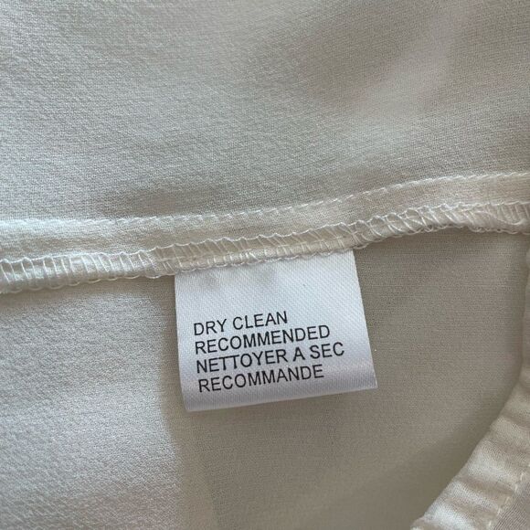 100% SILK Sheer Kenzie Blouse - Picture 8 of 8